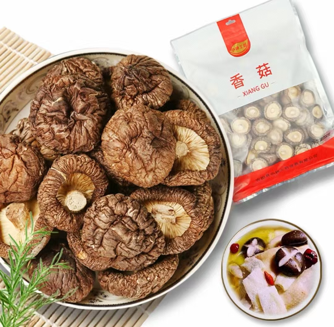 龙江山珍・精选香菇 500g 袋装 | 肉厚香浓 煲汤炒菜必备